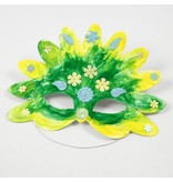 Kinder Bastelsets / Kids Craft Kits Bastelset: 16 Fairy Tale Maskers, H: 13,5-25 cm, 220 g + Sequin Mix, Maat 15-45 mm