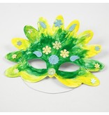 Kinder Bastelsets / Kids Craft Kits Bastelset: 16 Märchen Masken, H: 13,5-25 cm, 220 g + Paillettenmischung, Größe 15-45 mm