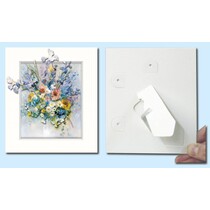 Passepartout f. Les cartes d'art, 3 dans un ensemble