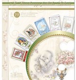 BASTELSETS / CRAFT KITS: 3D Work folder for 19 maps, images and 3D Die cut cards to festive occasions.