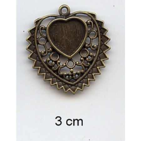 Embellishments / Verzierungen Charmes, 2 stuks