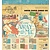 Graphic 45 Designers Block 20 x 20 cm, dal grafico 45 "Vieni via con me"