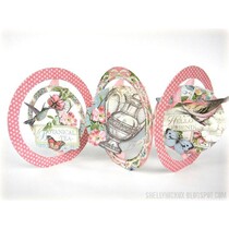 NIEUW: Het snijden van metaal sterft, Elizabeth Craft Designs - Ring Accordeon - Karen Burnisto