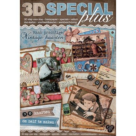 Bücher und CD / Magazines 3D boek "Special" - Speciale 3D-plus, Vintage, No.49