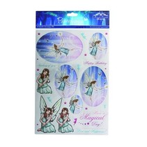 A4 metallico die fogli singoli, Tema: Fairies