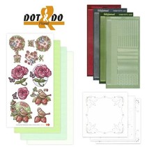 Autocollant Craft Kit: Dot & Do, fleurs