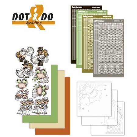 Sticker Sticker Craft Kit: Dot & Do, Bryllup