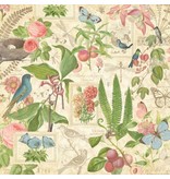 Graphic 45 Designer Paper "Botanisk Tea - Spring Duet", 30,5 x 30,5 cm