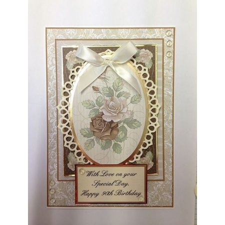 TONIC Tonic, stampaggio e goffratura stencil, latice delicato, pugno ovale, 5 Template