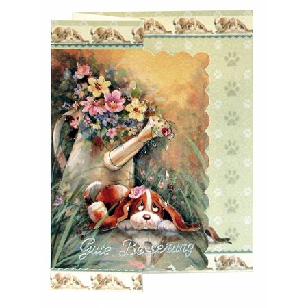 BASTELSETS / CRAFT KITS: Bastelset Thinking of you, Hundemotive