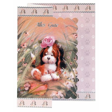 BASTELSETS / CRAFT KITS: Bastelset Thinking of you, Hundemotive