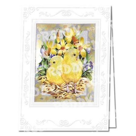 REDDY Bastelset Easter cards in metal engraving