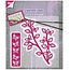 Joy!Crafts und JM Creation Cutting and embossing stencil branch with butterflies