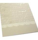 KARTEN und Zubehör / Cards Elenco schede con la busta, formato 10,5x15 cm, scheda 16