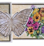 BASTELSETS / CRAFT KITS: Craft Kit Farfalla Biglietti d'auguri