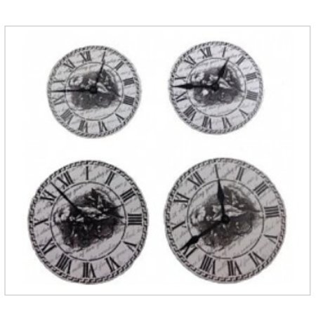 Embellishments / Verzierungen Set Di Clock ScrapBerry