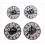 Embellishments / Verzierungen ScrapBerry's Set Clock