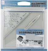 BASTELZUBEHÖR / CRAFT ACCESSORIES Scoring Board Tool Set mit Falzbein