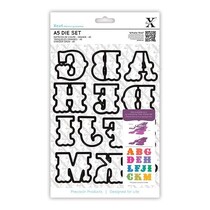 X-Cut, letras de la A a la H