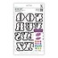 Docrafts / Papermania / Urban X-Cut, Buchstaben von N bis Z