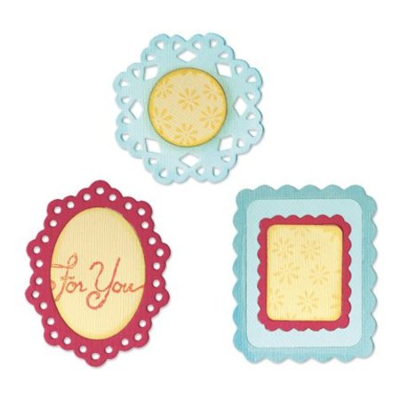Sizzix Sizzlits medium - (3) Decorative Frames