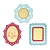 Sizzix Moyenne Sizzlits - (3) cadres décoratifs