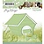 Amy Design Stempling og prege sjablong, Animal Medley, hundehus