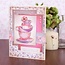 Stempel / Stamp: Transparent Clear stamps, Lucy Cromwell - Bunting, 10 dessins, des tasses de thé et de fleurs