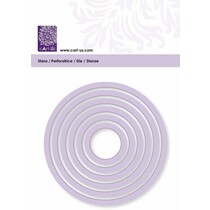 Cutting template, round, 6 size