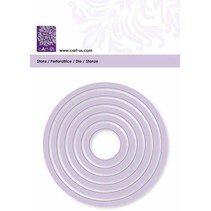 Cutting template, round, 6 size