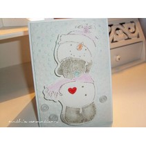 Clear stamps + embossing folder! Me to You, Winter Wonderland
