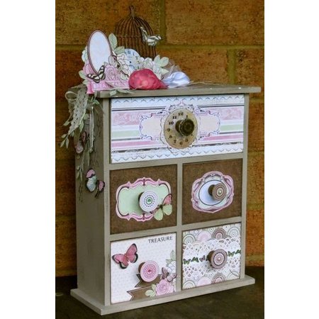 Bo Bunny Klistremerker Primrose sortert,