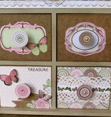 Bo Bunny Klistremerker Primrose sortert,