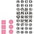 Marianne Design Cutting en embossing stencils Marianne Design + stempel 32 letters