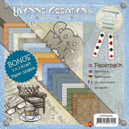 Yvonne Creations Yvonne Creations - Mænd - Paper blok