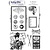 IndigoBlu Stempel A5: I Stikning, 200x140mm