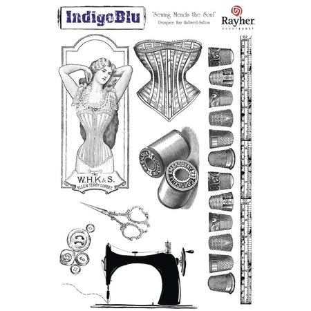 IndigoBlu A5 Sello: costura repara el alma, 200x140mm