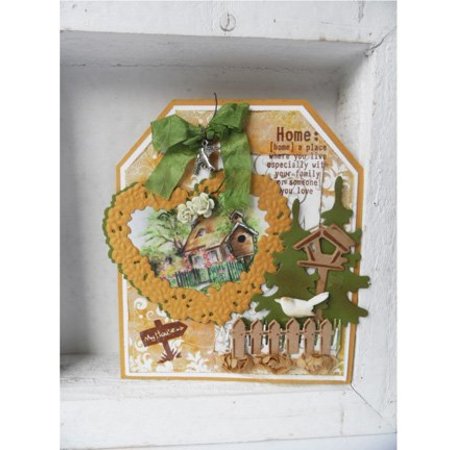Marianne Design Cutting en embossing stencils, Craftables - Topiary Hart