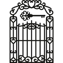 Corte y estampación plantillas, Craftables - Garden Gate