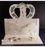 Marianne Design Couper et gaufrer pochoirs Creatables - couple de mariage