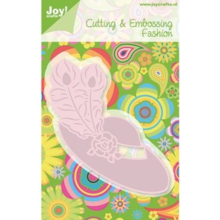 Joy!Crafts und JM Creation Joy Crafts, stempelen en embossing, Hoed