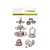 Crealies und CraftEmotions Craft Emotions Transparent stamps A6, delicacy "High Tea Rose"
