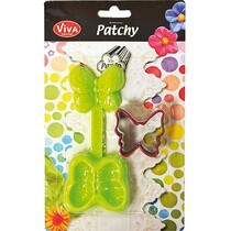 Patchy Schmetterling mit 1 Ausstanzer