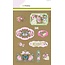 Crealies und CraftEmotions Craft Følelser Kraft papirdesign botaniske 4 ark A4