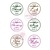 Crealies und CraftEmotions A7 stempel satt sirkel Hilsener
