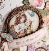 Graphic 45 Chipboards, ausgestanzte Teile, Sweet Sentiments Collection