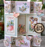 Graphic 45 Chip boards, stamped parts, Sweet Sentiments Collection