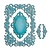 Spellbinders und Rayher Spellbinders Nestabilities Labels, punch template doilies, decorative frames and corner