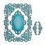 Spellbinders und Rayher Spellbinders Nestabilities Labels, punch template doilies, decorative frames and corner