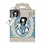 Gorjuss / Santoro Urban stempel, 8 delen, Santoro Gorjuss, de uil